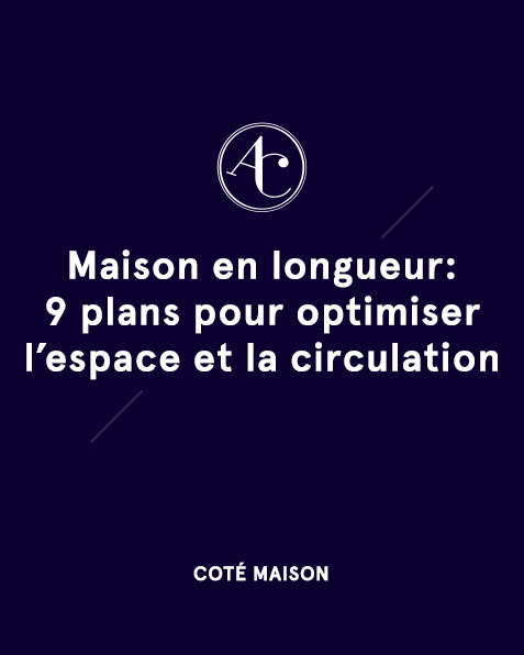 Photo de Coté maison – maison en longueur
